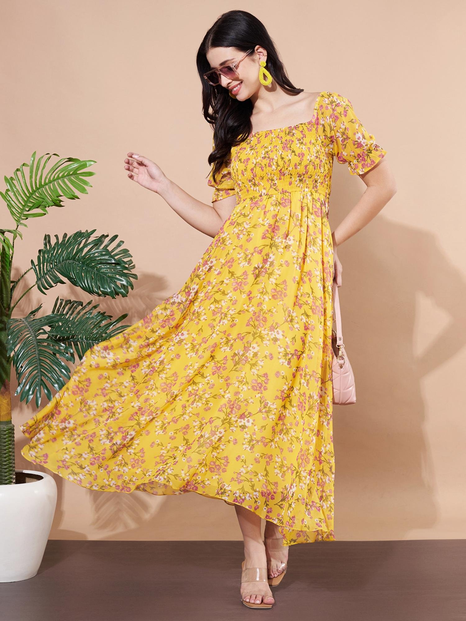 1 Fit and Flare Midi Dress - Image 1